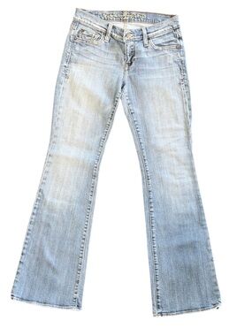 ✨ Ruehl No.925 Low Rise Vintage Jeans 27x31 Light Wash Y2K Rare